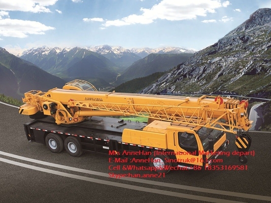 Angkat Berat Truk Mobile Mounted QY50KA 50 Ton Rc Cina Hidrolik