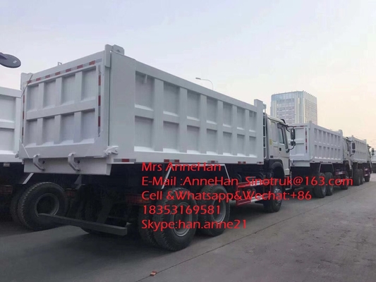 Truk Angkat Depan Tugas Berat Sinotruk Howo7 40T 18M3 6x4 10 Roda
