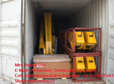 8T - 10T SQ8SK3Q Xcmg Lurus Arm Crane Truck Mounted Telescoping Boom Derek