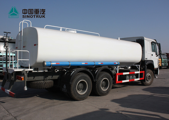 ISO Lulus Howo Euro2 371hp 25000L Truk Tanker Penyiram Air