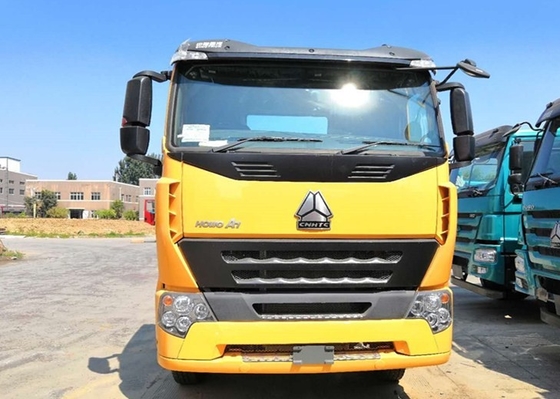 HOWO A7 420 HP 6X4 Penggerak Utama Truk / Truk Traktor Diesel HF7 Gandar Depan