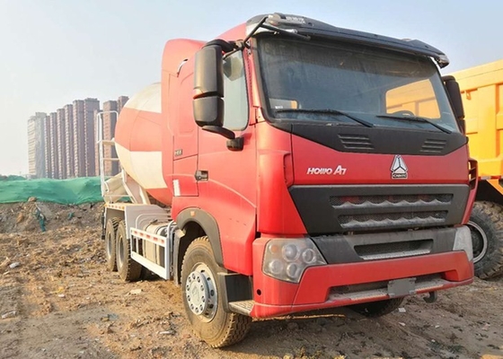 Mixer Semen Komersial Horsepower Besar 6 X 4 Tipe Tiga Gandar Eaton Motor