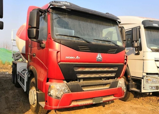 Mixer Semen Komersial Horsepower Besar 6 X 4 Tipe Tiga Gandar Eaton Motor