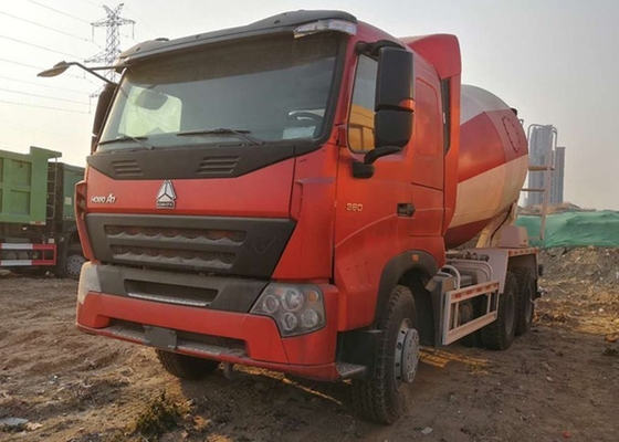 Mixer Semen Komersial Horsepower Besar 6 X 4 Tipe Tiga Gandar Eaton Motor