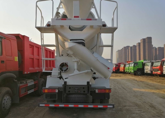 Sinotruk Howo7 10M3 6x4 Euro2 336hp 371hp Truk Tangki Pengaduk Beton 10 Roda