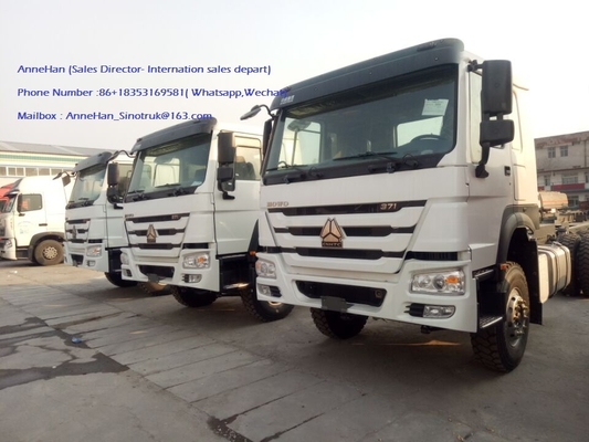 10 Ban SINOTRUK HOWO Cargo Truck Chassis Euro 2 LHD 6X4 336HP HW76 Kabin
