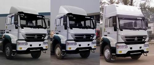4X2 Heavy Duty Dump Truck Traktor Trailer Truk 336hp ISO / CCC Lulus