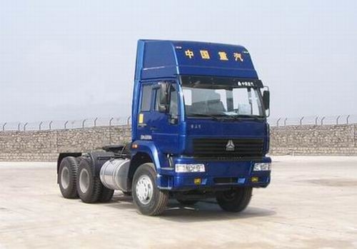 Sinotruk Swz 6x4 Traktor Truk 371hp Penggerak Utama Traktor ZZ4251N3241C
