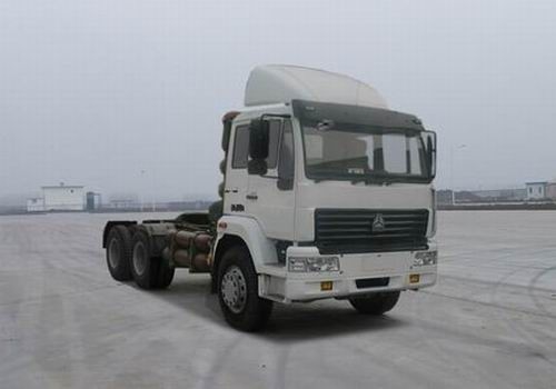Sinotruk Swz 6x4 Traktor Truk 371hp Penggerak Utama Traktor ZZ4251N3241C