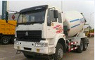 Sinotruk SWZ Pumper Beton 16cbm 6x4 16m3 Kapasitas Dan 10 Kecepatan Gear - Box