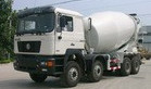 ZZ1251N3841C Truk Pengaduk Beton, Trailer Mixer Semen 6x4 Sinotruk STEYR