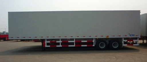 2 Gandar Tugas Berat Semi Trailer Semi Trailer 13000kg Kapasitas Pemuatan