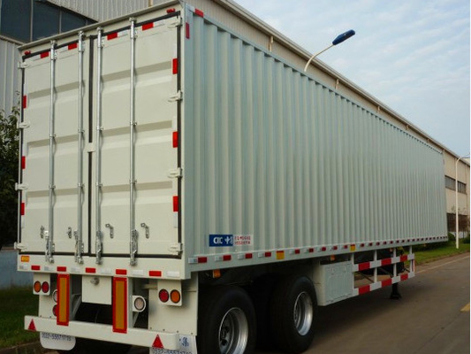 2 Gandar Tugas Berat Semi Trailer Semi Trailer 13000kg Kapasitas Pemuatan
