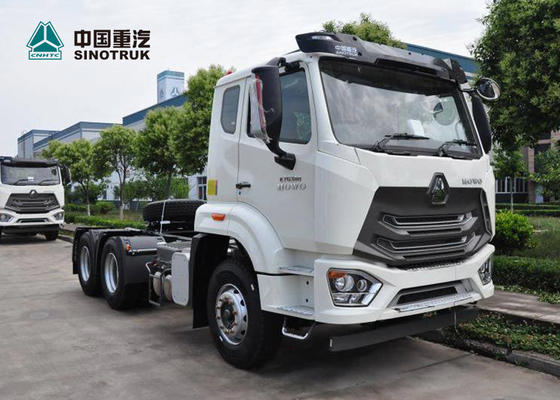 10 Roda SINOTRUK HOHAN N7B Prime Penggerak Truk Euro 2 371HP 6x4 HF9 Drum Rem