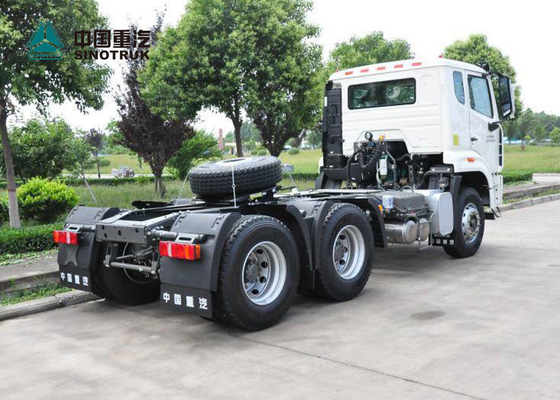 10 Roda SINOTRUK HOHAN N7B Prime Penggerak Truk Euro 2 371HP 6x4 HF9 Drum Rem