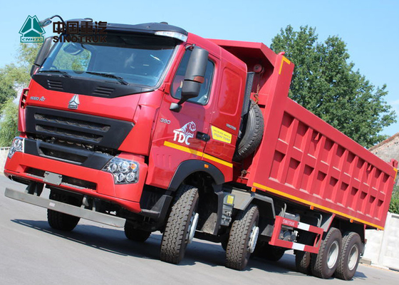 Sinotruk Howo A7 Euro 2 8x4 Dump Truck Tugas Berat 30cbm 50 Ton Payload