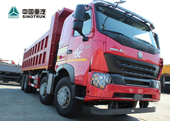 Sinotruk Howo A7 Euro 2 8x4 Dump Truck Tugas Berat 30cbm 50 Ton Payload