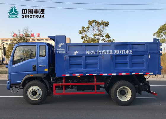 Pabrik Langsung HOMAN 4X2 Tugas Ringan Truk Semi EURO 3 130HP 11CBM 14T Muatan