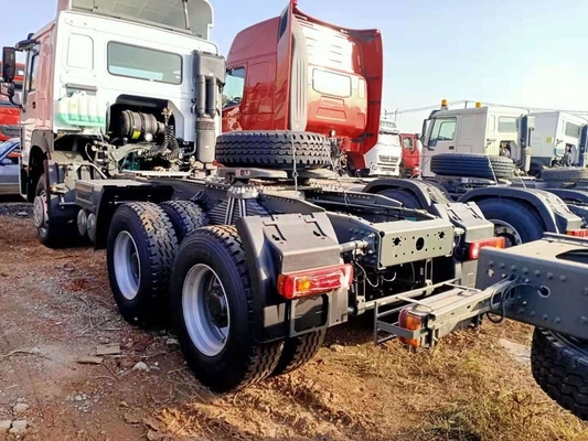 ISO Melewati HOWO Tractor Truck 336HP 375HP 30 Ton 50 Ton 100 Ton 25hp