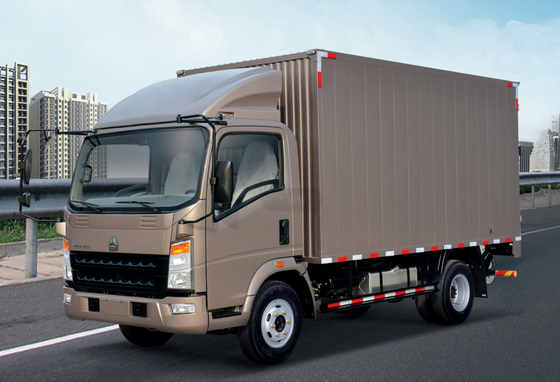 Sinotruk 4x2 HOWO Truk Komersial Tugas Ringan Kapasitas 3-4 Ton Efisiensi Tinggi