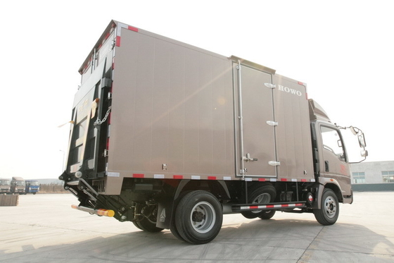 Sinotruk 4x2 HOWO Truk Komersial Tugas Ringan Kapasitas 3-4 Ton Efisiensi Tinggi