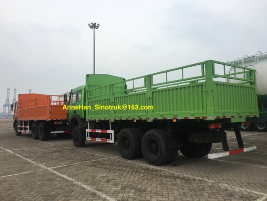 2638 380hp Power Beiben Cargo Transport Truck 6x4 Ten Wheeler Tugas Berat