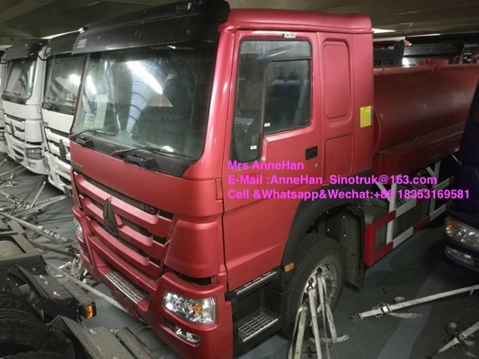 Sinotruk Howo7 Truk Tangki Air Tekanan Tinggi 4000 Gallon Drive Tangan Kiri 6X4