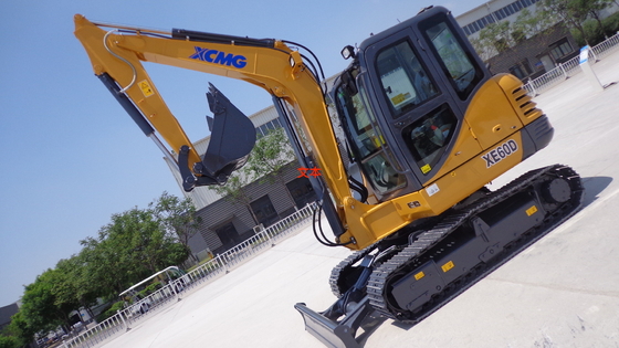 Excavator Tugas Ringan XE60D, Excavator Crawler Hidraulik Dengan Berat Badan 6T