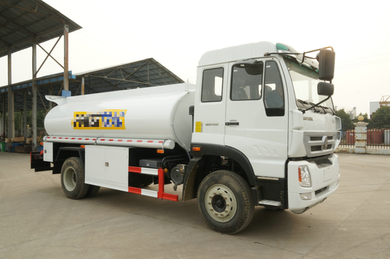 Sinotruk Howo7 Light Bensin Tank Truck 5-6 CBM 4X2 LHD Euro 140HP Trailer Tangki Bahan Bakar