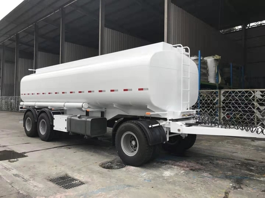 Tiga As Bahan Bakar Tanker Tugas Berat Penuh Semi Trailer Suspensi Mekanik