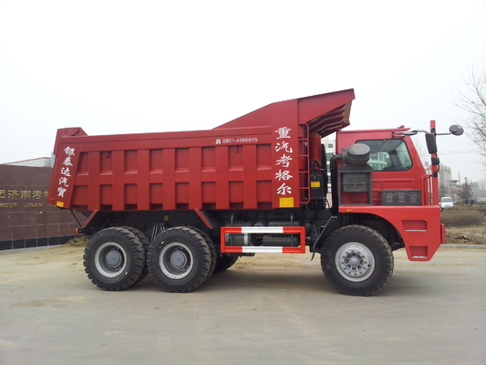 6x4 70 Truk Penambangan Batubara Sinotruck Howo Truk Tipper Tugas Berat