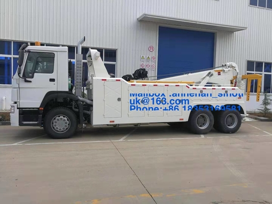 Lhd 10 Roda Truk Kargo Berat 6 * 4 Truk Derek Jalan 20t-30t Euro 2