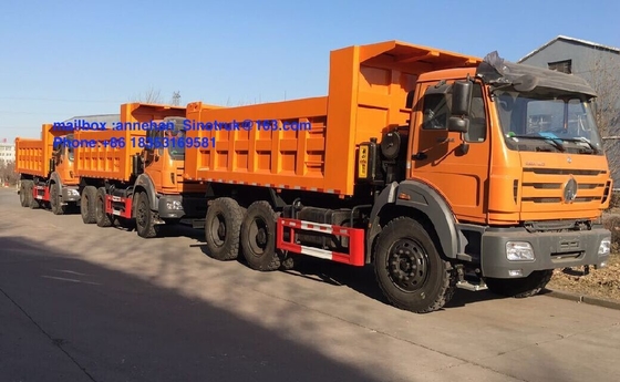 Beiben Congo Super Duty Dump Truck 6x4 20M3 40T Kapasitas Muatan 380hp Euro2
