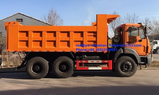 Beiben Congo Super Duty Dump Truck 6x4 20M3 40T Kapasitas Muatan 380hp Euro2