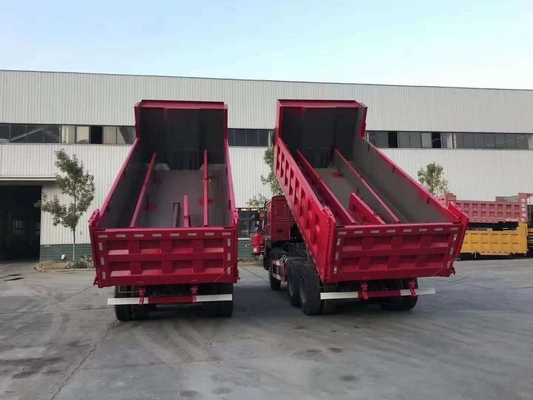 20M3 10 Wheeler Dump Truck 6x4 Model Tipper Sinotruk Howo7 Untuk 40-50T