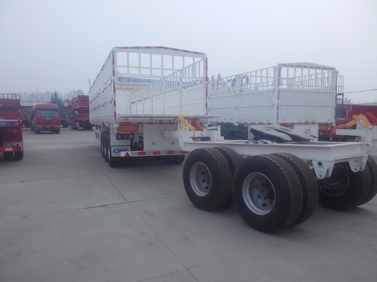 ISO Lulus 2 As Semi Trailer Tow Trailer Dolly Dua Atau Empat Roda Kekuatan Tarik Tinggi