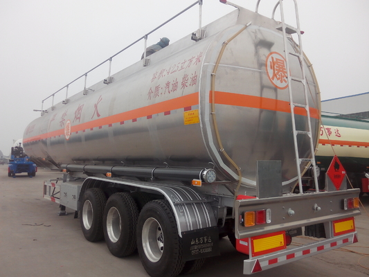 CIMC Semi Truck Dan Trailer 6 As 120 Ton Baja Biru Kekuatan Tinggi