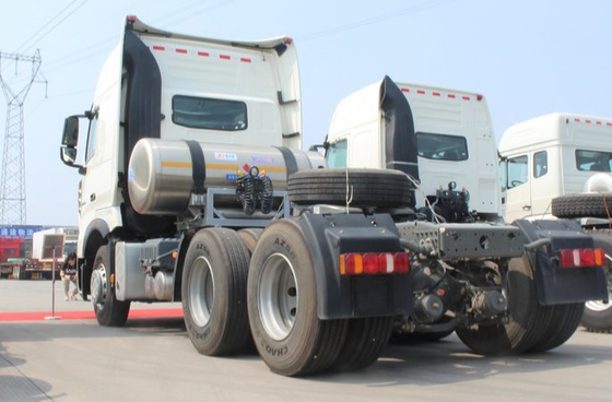 Putih SINOTRUK 371HP Prime Mover Truck 10 Traktor Kepala Howo Truck