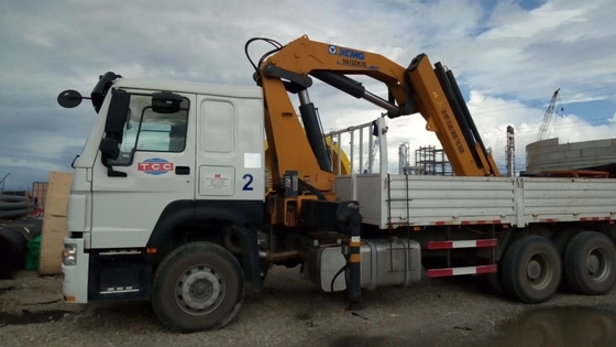 Sinotruk Howo 6x4 Truck Mounted Crane Euro 2 Driver Tangan Kiri Driver Tangan Kanan