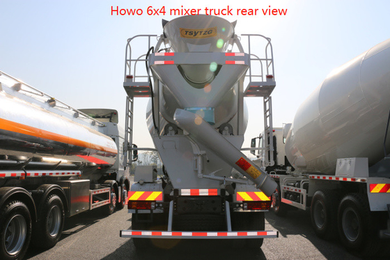 Truk Mixer Beton Howo Putih 6x4 Howo, Tangki Air Beton Mixer