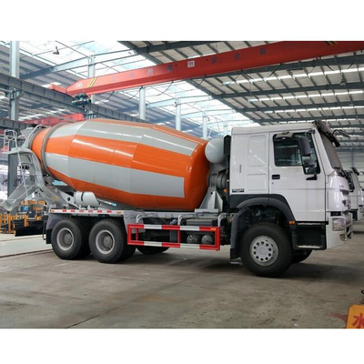 Truk Mixer Beton Howo Putih 6x4 Howo, Tangki Air Beton Mixer