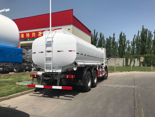 25000 Liter Kapasitas Tiga As Tanker Kecil Bahan Bakar Trailer Lengkap Untuk Memuat 40t