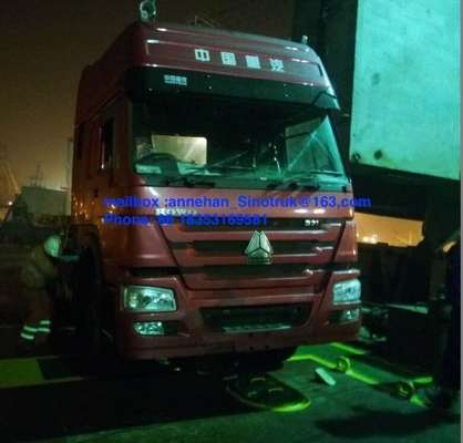 Hw79 Cabin Sinotruk Howo7 Tractor Truck 3 Sleepers 6x4 371hp Drive Tangan Kanan