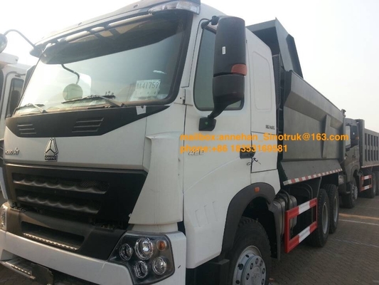 A7 Sinotruk 6x4 U Tipe 20m3 Pasir Tipper Truk 40-50t Beban Capaicty Lhd 10 Ban