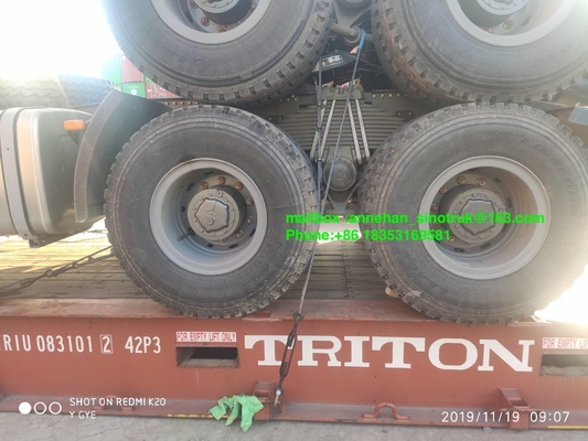 A7 420hp Lhd 6x4 Truk Traktor Sinotruk Dengan Kingpin 3.5 Inch2 Euro2