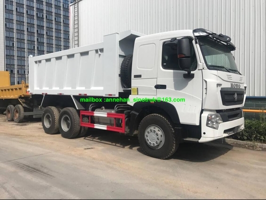LHD Baru 6x4 Howo A7 40-50T Ton Komersial Tugas berat Dump Truck Zz3257n3847n1