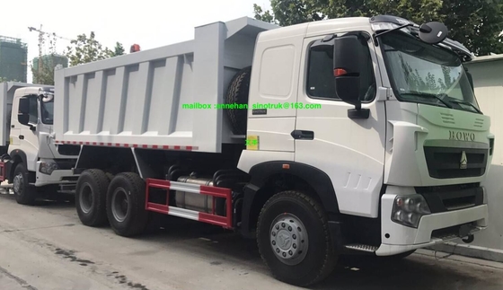 LHD Baru 6x4 Howo A7 40-50T Ton Komersial Tugas berat Dump Truck Zz3257n3847n1