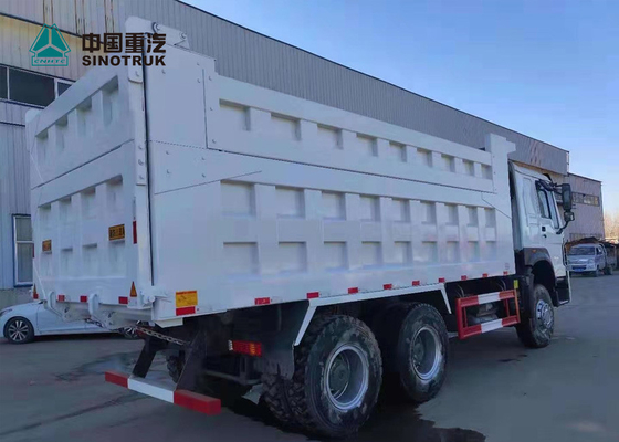 SINOTRUK 375hp 20CBM HOWO Digunakan Dump Truck Second Hand 5600 * 2300 * 1500mm