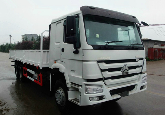 SINOTRUK HOWO 6X4 Truk Kargo Berat, Tempat Tidur Rendah, 290HP HF7 / HF9 Gandar Depan 40 Ton