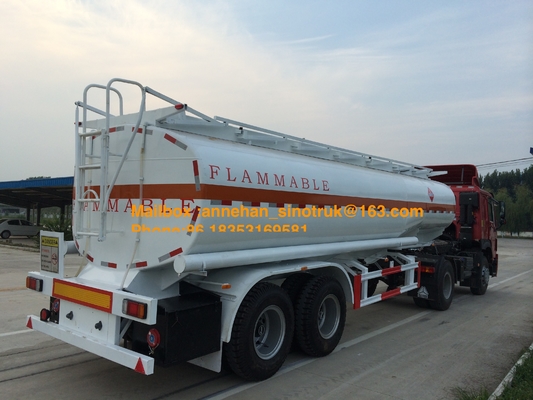 2 As Minyak Trailer Tangki Bahan Bakar Tugas Berat Semi Trailer Bahan Baja Karbon Q345